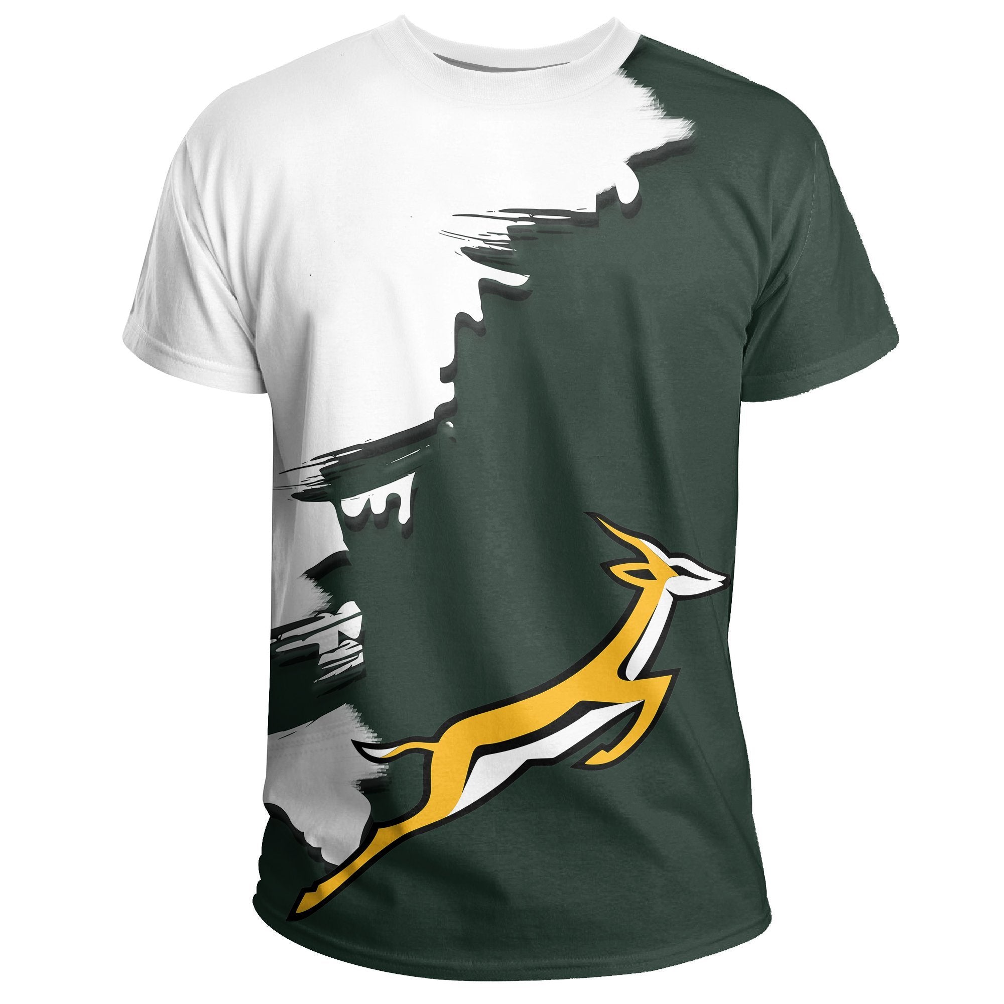 South Africa Springboks Unique T shirt - Scratch Style - Vibe Hoodie Shop