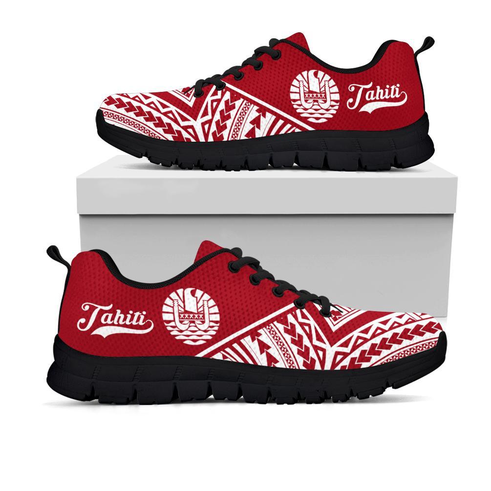 Tahiti Rising Sneakers (Red) - Vibe Hoodie Shop