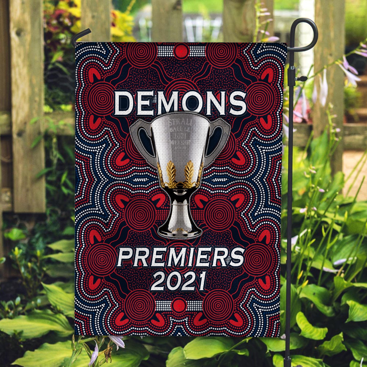 Demons Indigenous Flag Premiers 2021 Champion - Vibe Hoodie Shop