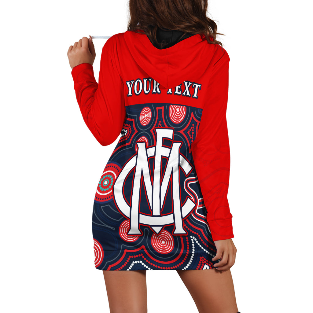 (Custom Personalised) Melbourne Demons 2021 Hoodie Dress - We are the Champions - Vibe Hoodie Shop