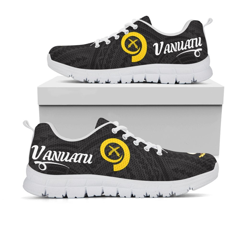 Vanuatu Black Sneakers (Shoes) - Vibe Hoodie Shop