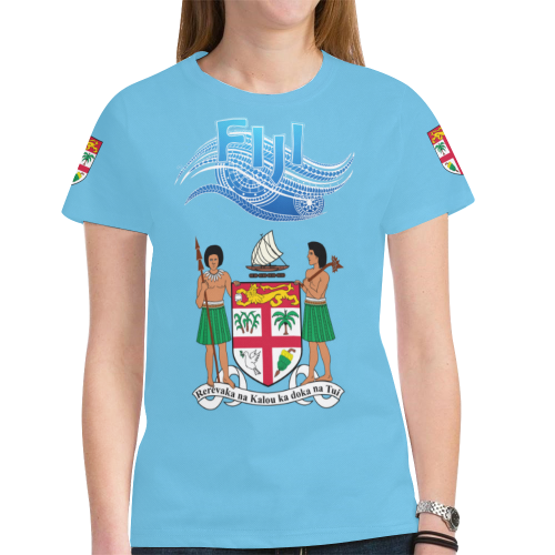 Fiji T shirt Itaukei Flag T shirt 01 - Vibe Hoodie Shop