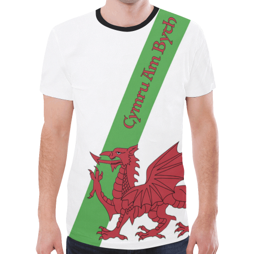 Wales T shirt - Cymru Am Byth - Vibe Hoodie Shop