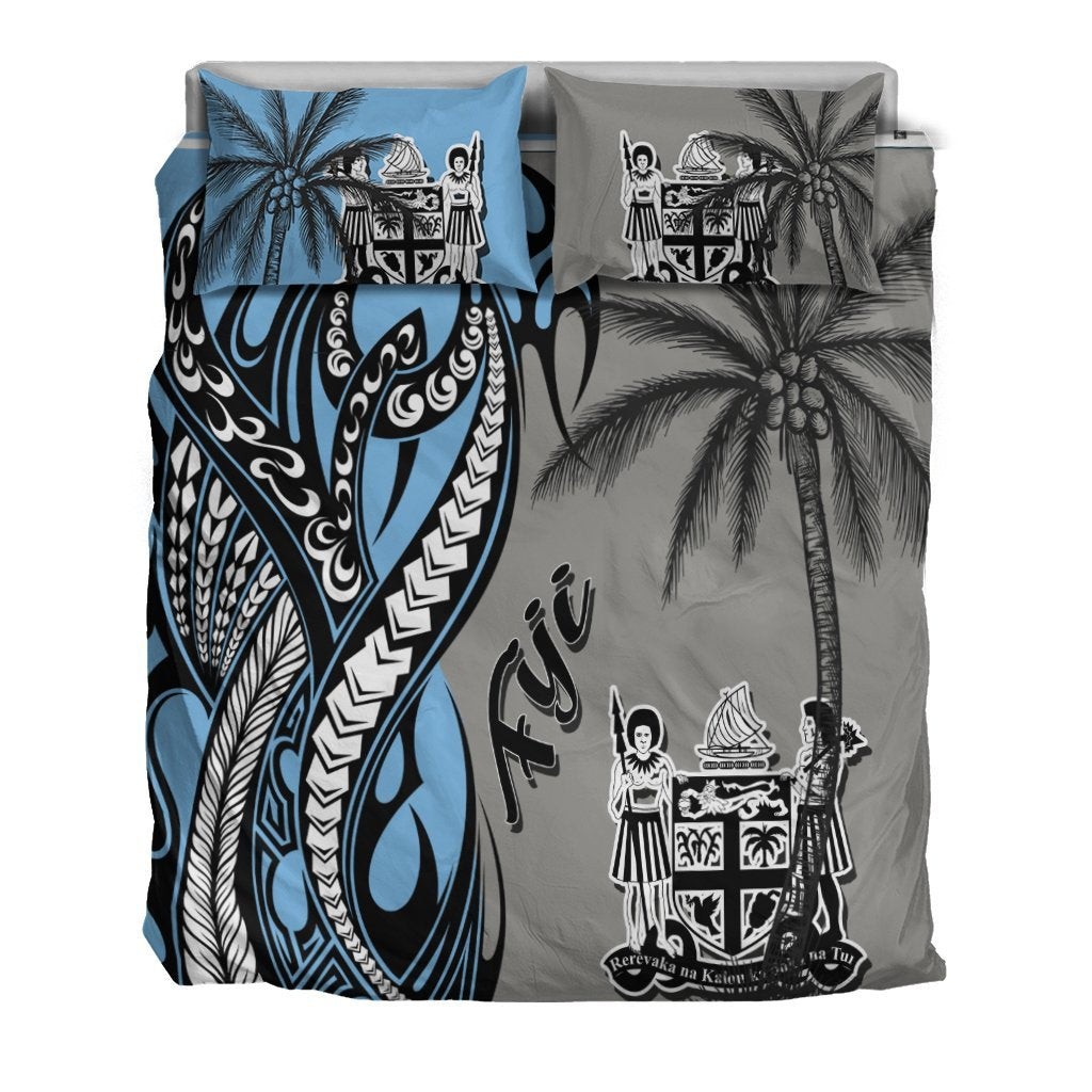 Fiji Bedding Set - Classical Coconut Tree - Vibe Hoodie Shop