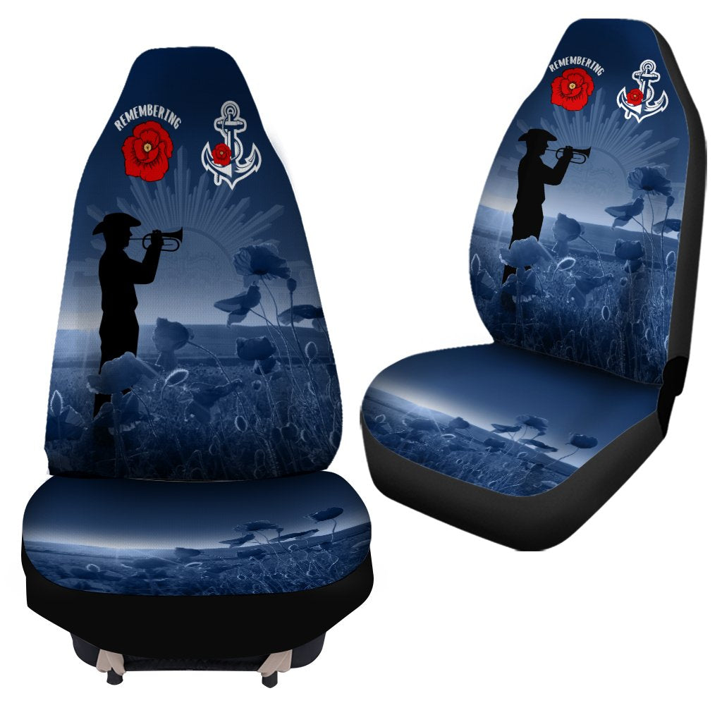 Australia Navy ANZAC Car Seat Covers - Remembering Our Heroes - Vibe Hoodie Shop