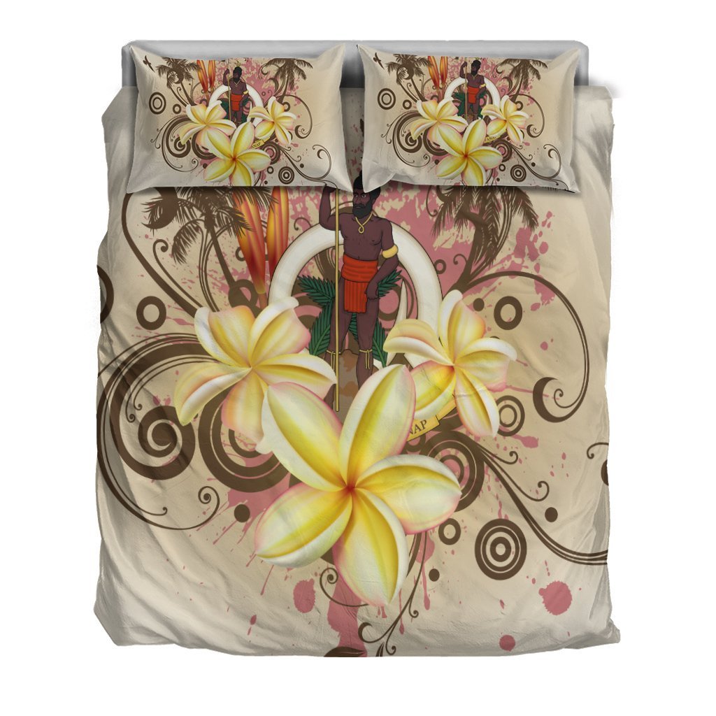 Vanuatu Polynesian Bedding Set - Summer Tropical - Vibe Hoodie Shop