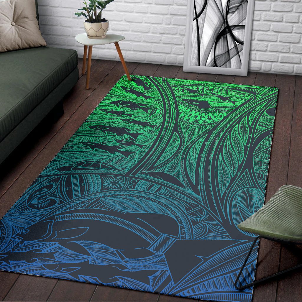 Torres Strait Islanders Area Rug - Ocean Art - Vibe Hoodie Shop