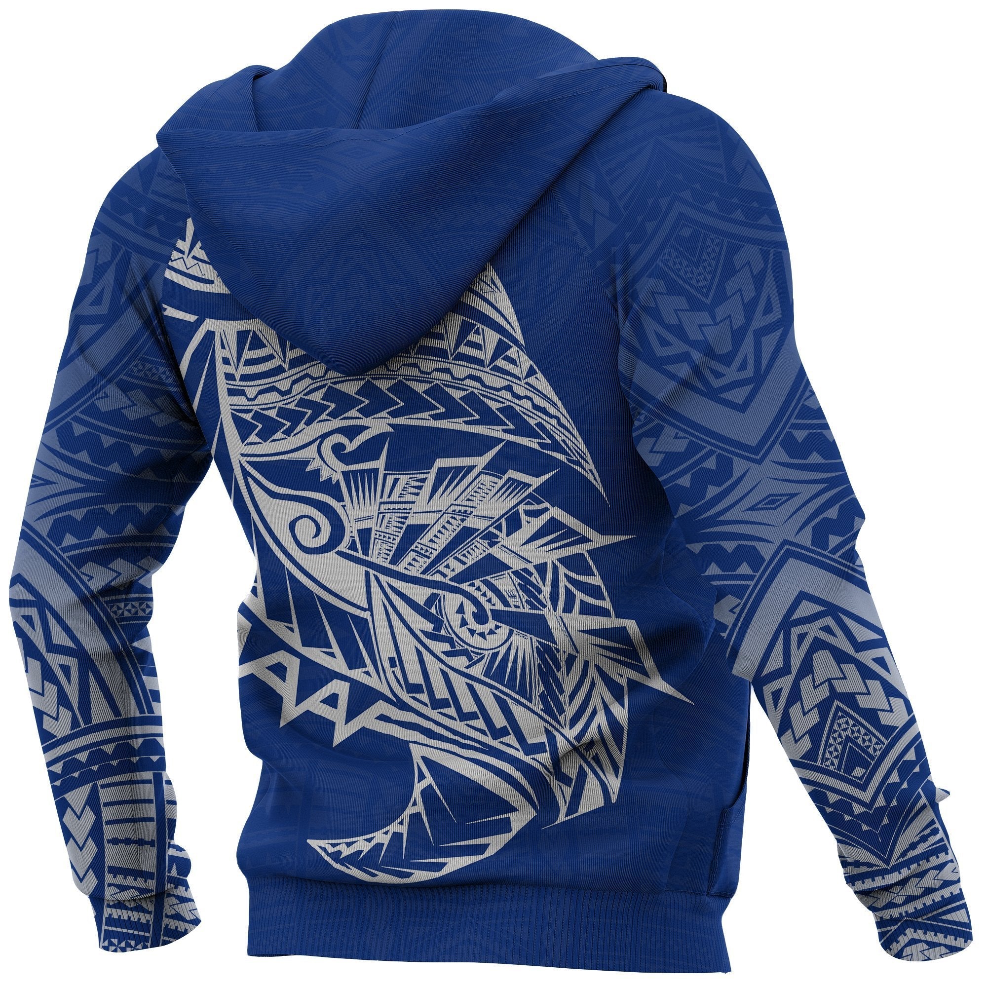 Samoa Tattoo Rugby Style Hoodie - Vibe Hoodie Shop