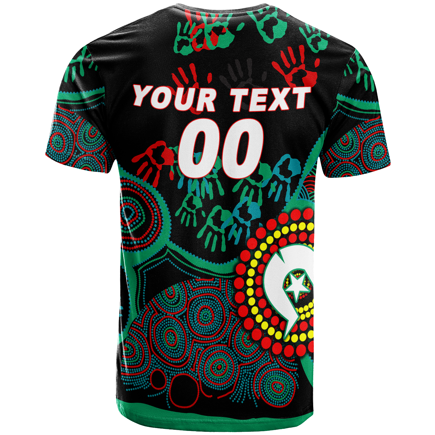 (Custom Personalised) NAIDOC Week 2023 Aboriginal Art For Our Elders T-Shirt - - Vibe Hoodie Shop
