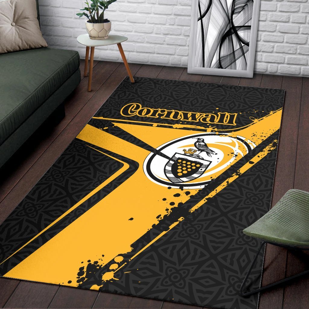 Cornwall Rugby Area Rug - Cornish Rugby - Vibe Hoodie Shop