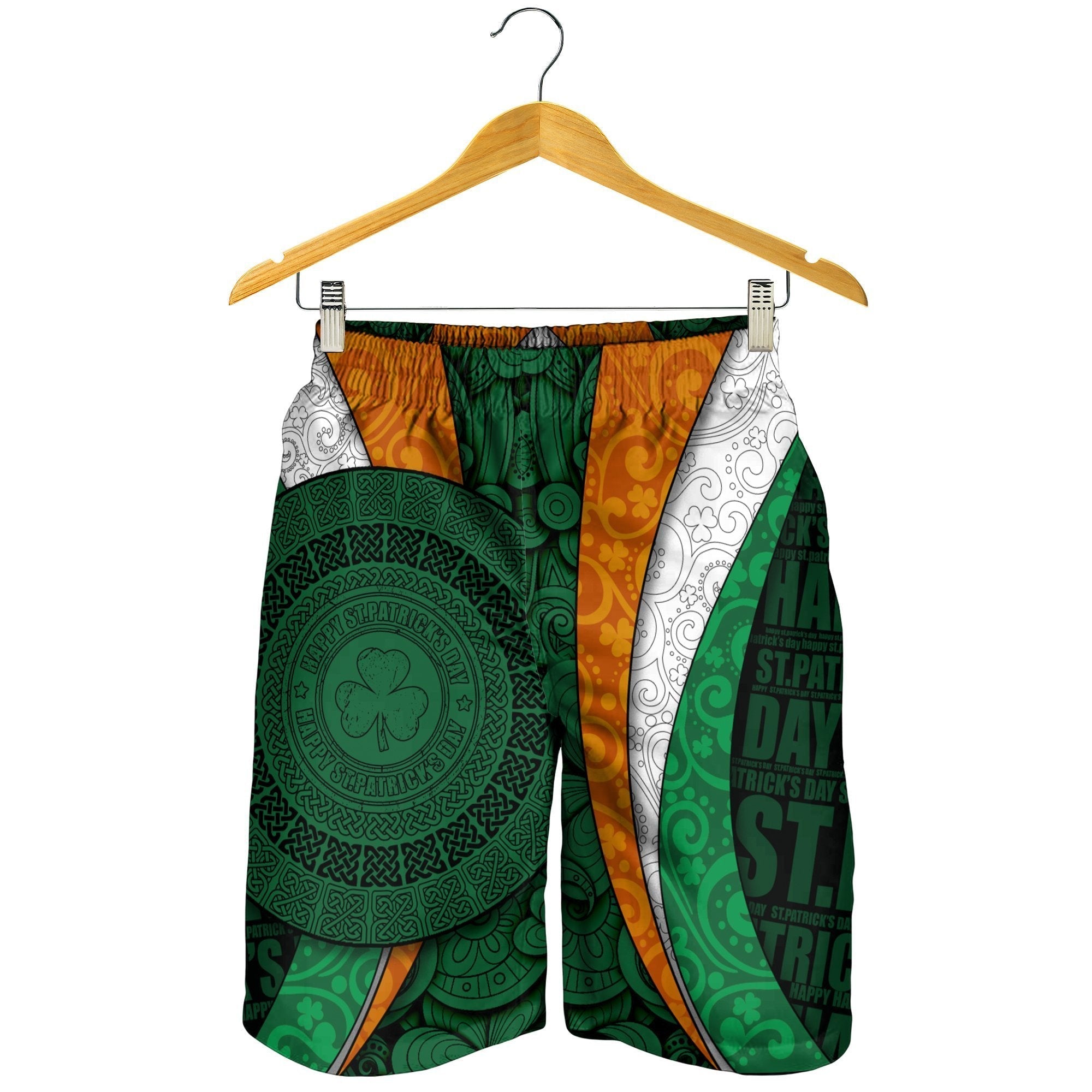 VibeHoodie Men Short - Ireland Green Partrick's Day - Vibe Hoodie Shop