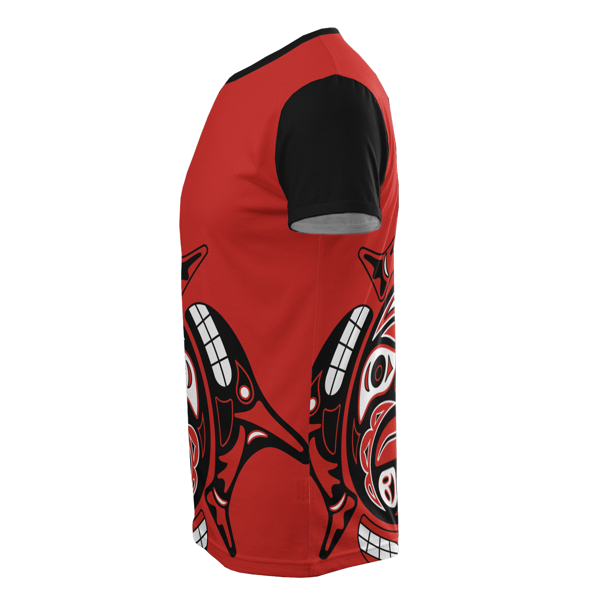 Canada Haida All Over Print T shirt - Vibe Hoodie Shop