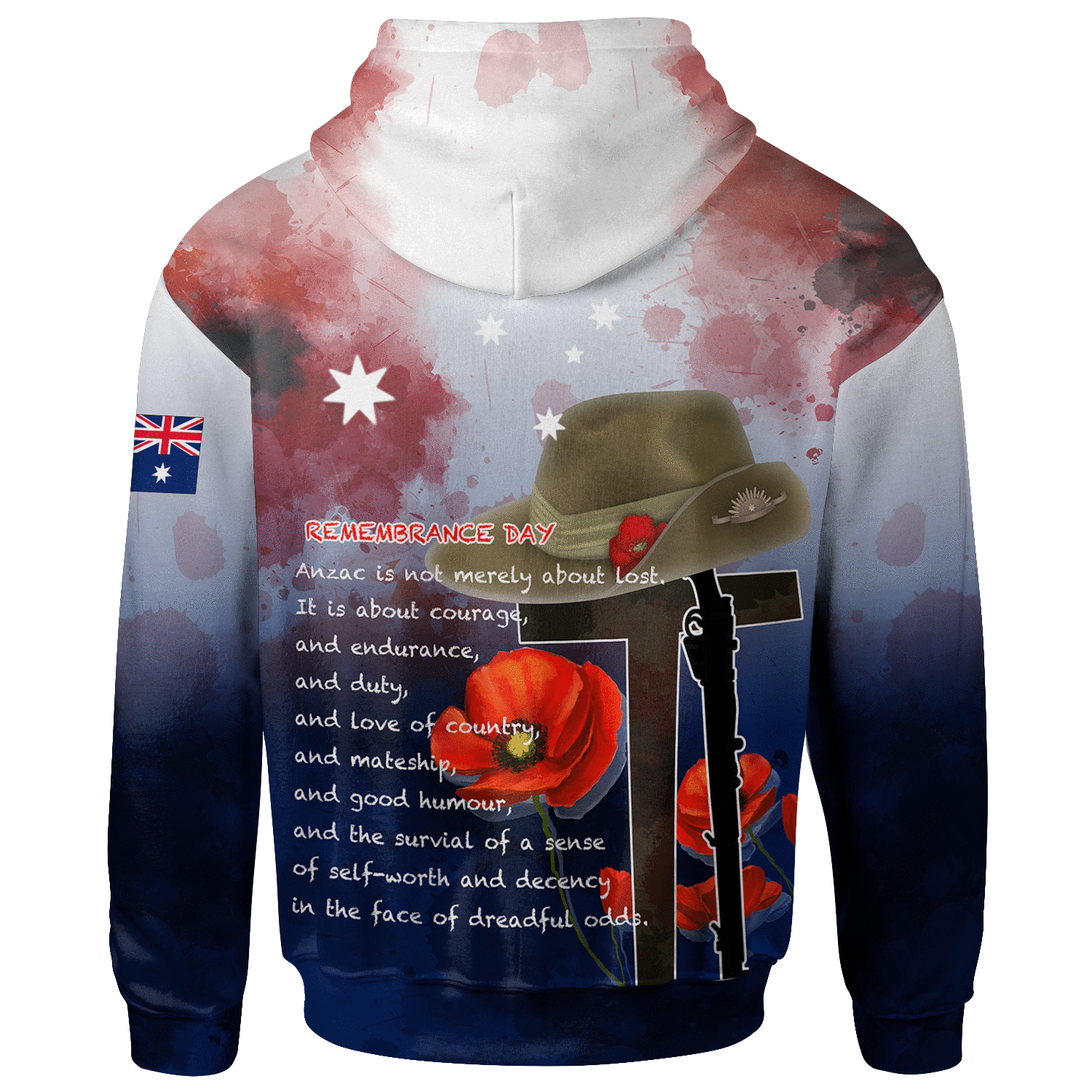 ANZAC Day Hoodie - Remembrance Day - Vibe Hoodie Shop