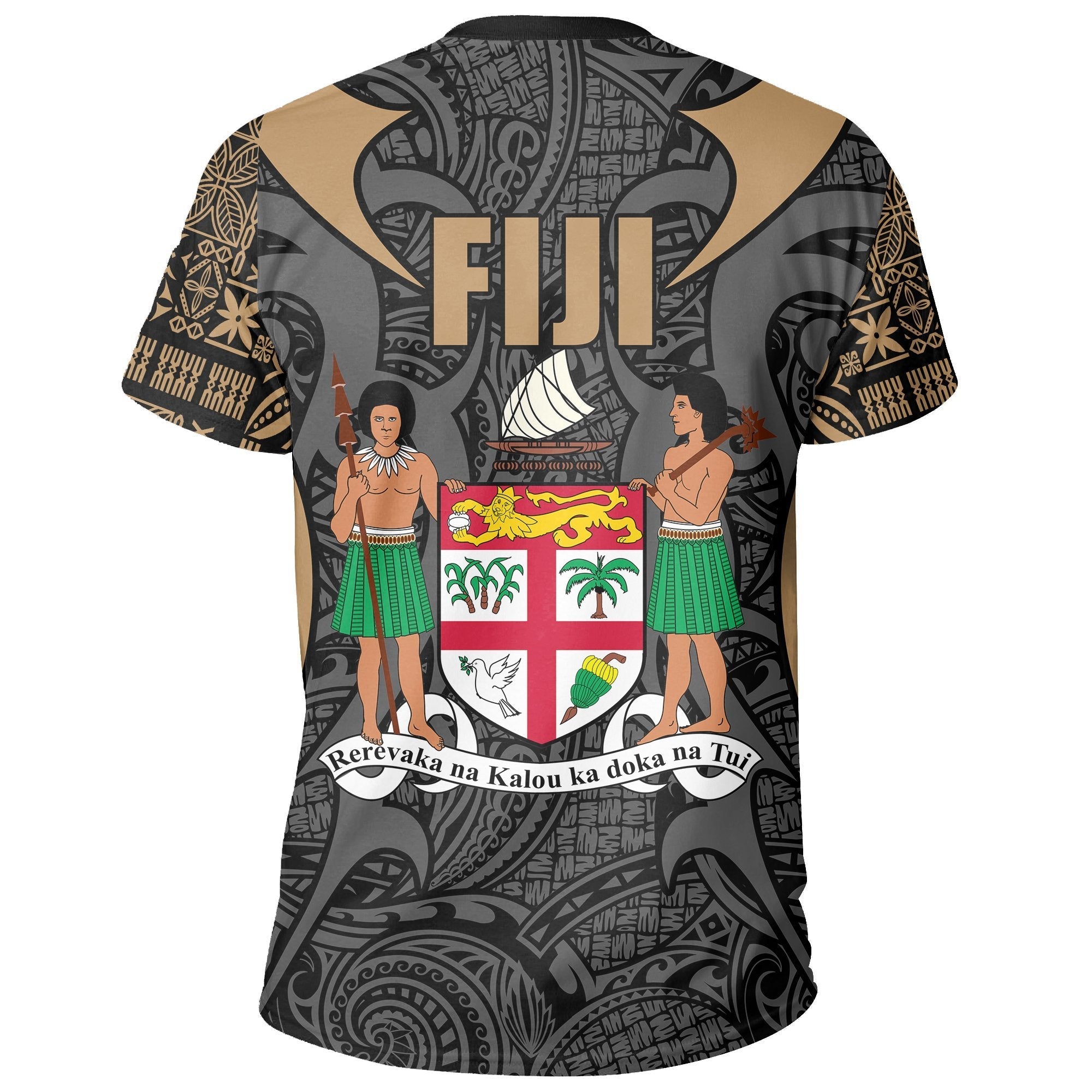 Fiji T shirt - Special Fiji Tee - Gold Ver - Vibe Hoodie Shop