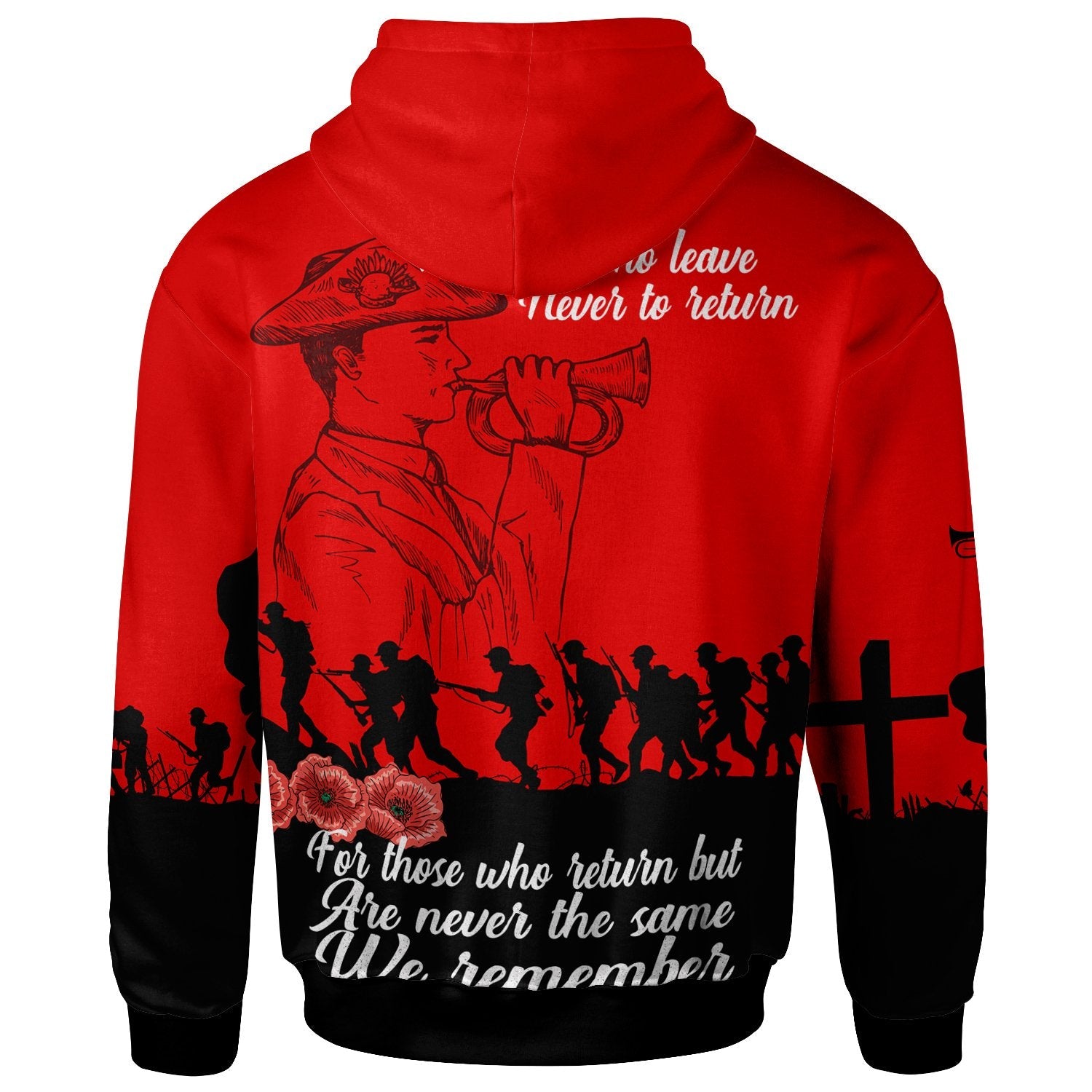 Australia Hoodie - ANZAC Hoodie Lest We Forget - Vibe Hoodie Shop