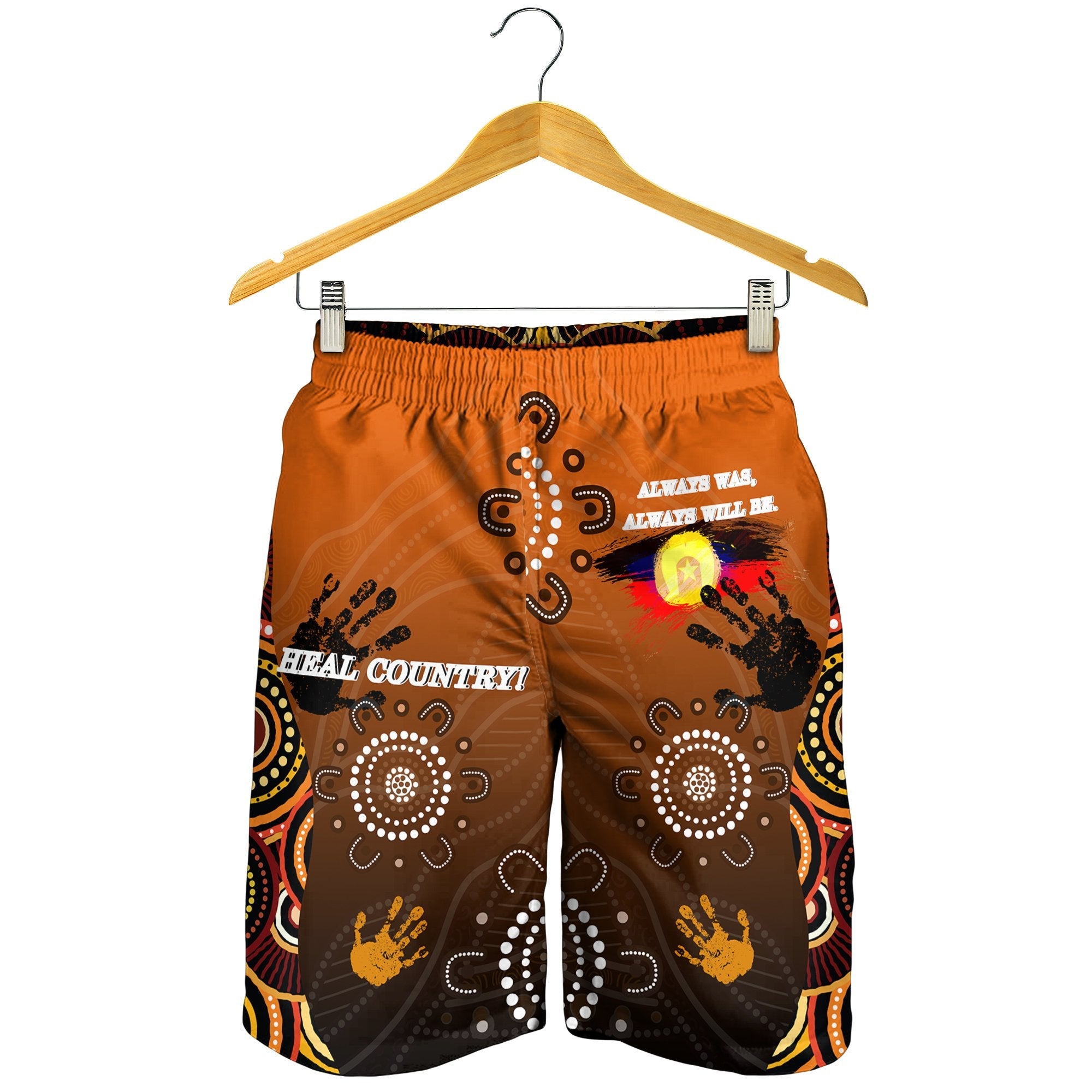 NAIDOC Men's Short - Heal Country 2021 - Vibe Hoodie Shop