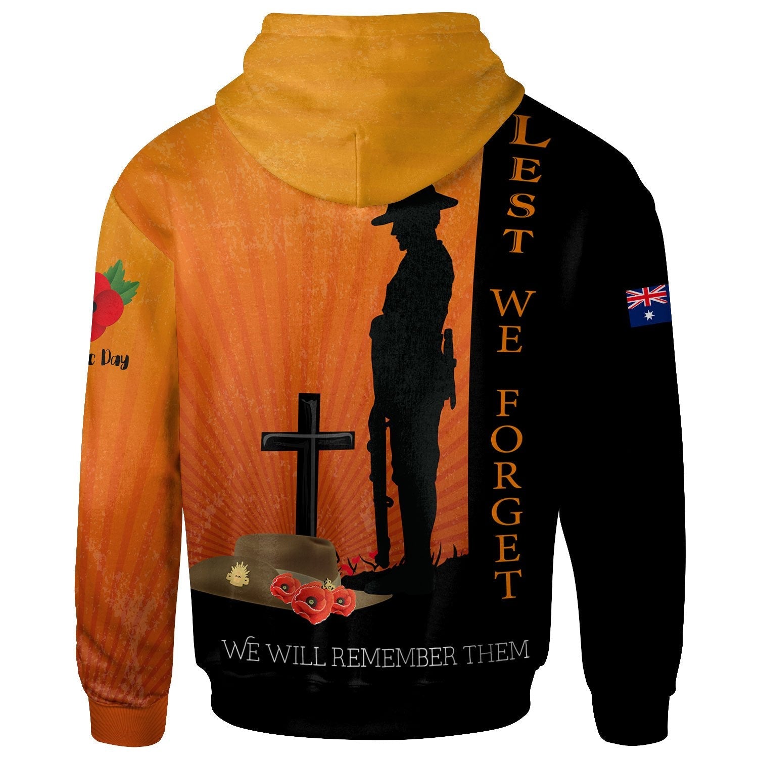 ANZAC Day Hoodie - Remembrance Day - Vibe Hoodie Shop