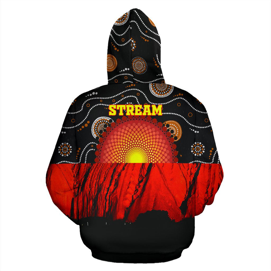 Aboriginal Hoodie Custom PALYKU TO - RLT12 - Vibe Hoodie Shop