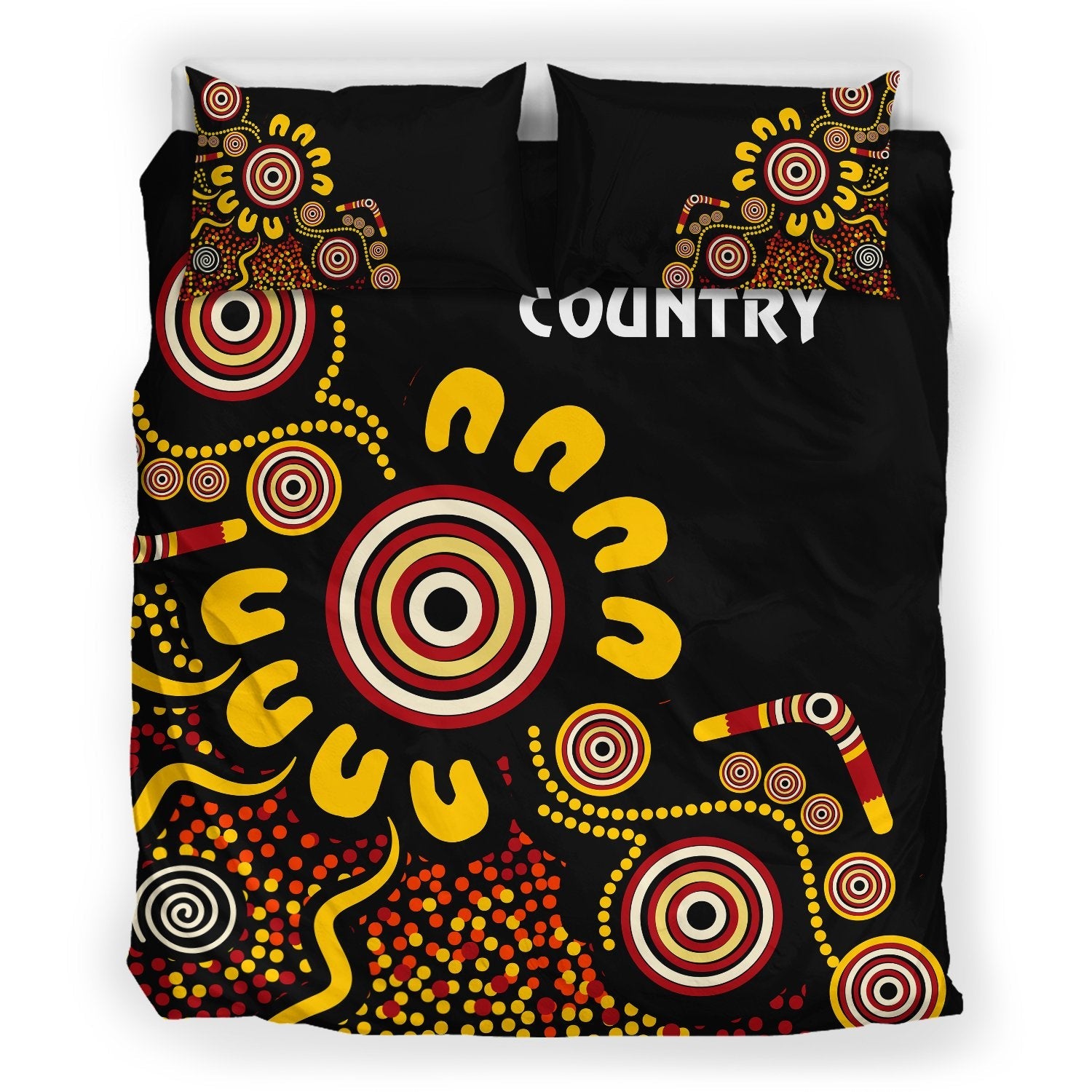 Australia NAIDOC Week Bedding Set - NAIDOC Week 2021 - Heal Country - Vibe Hoodie Shop