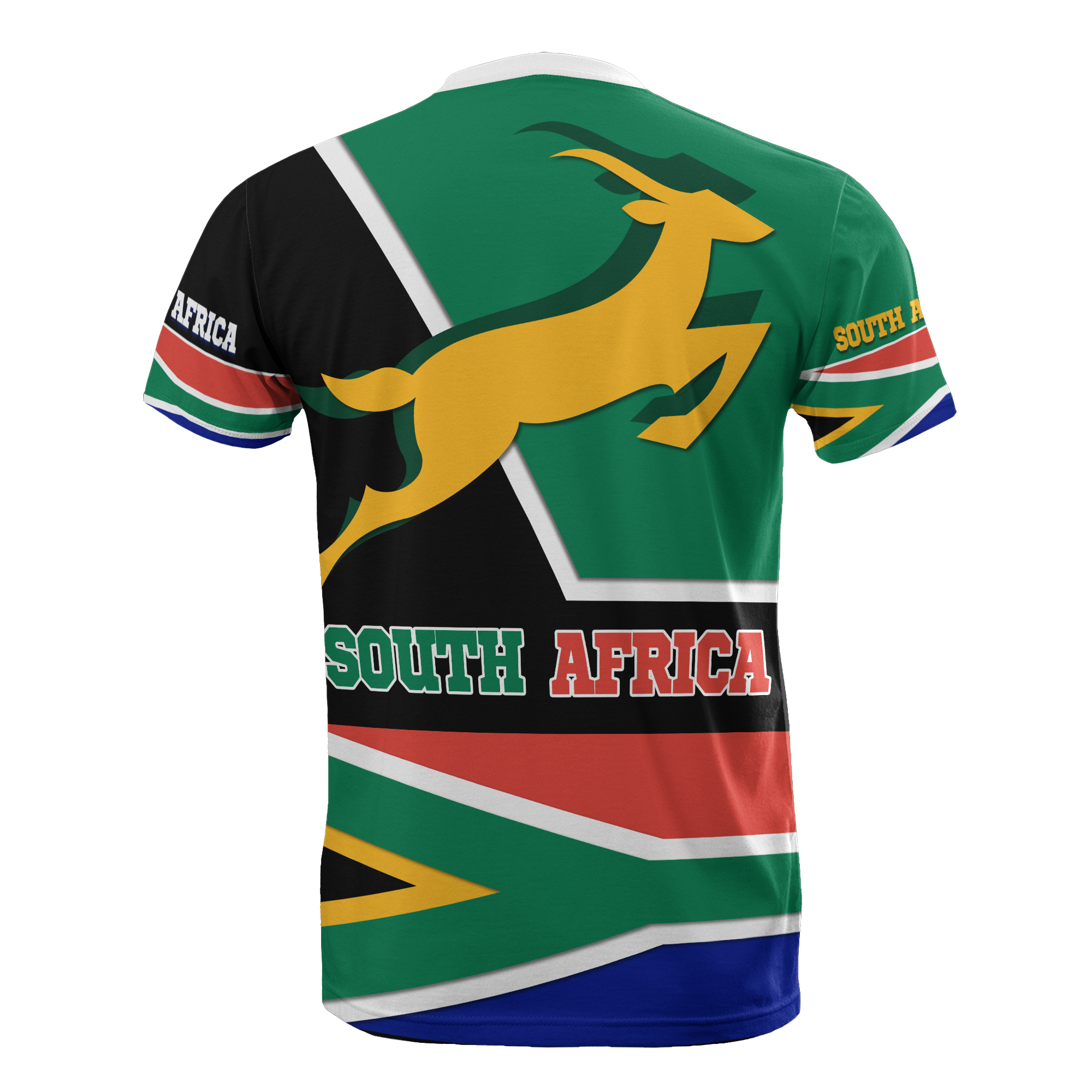 South Africa T shirt - Springboks Pride - Vibe Hoodie Shop