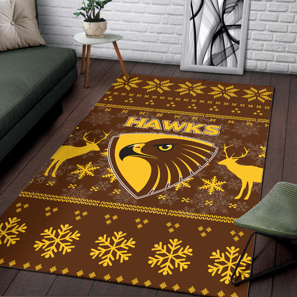 Hawthorn Area Rug - Christmas Ugly Style - - Vibe Hoodie Shop