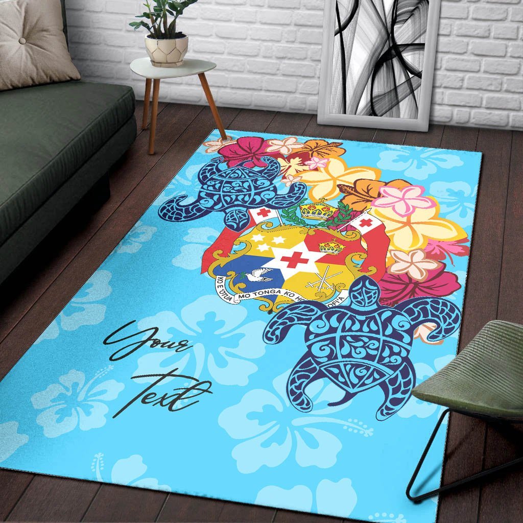 Tonga Area Rug - Custom Personalised Tropical Style - Vibe Hoodie Shop