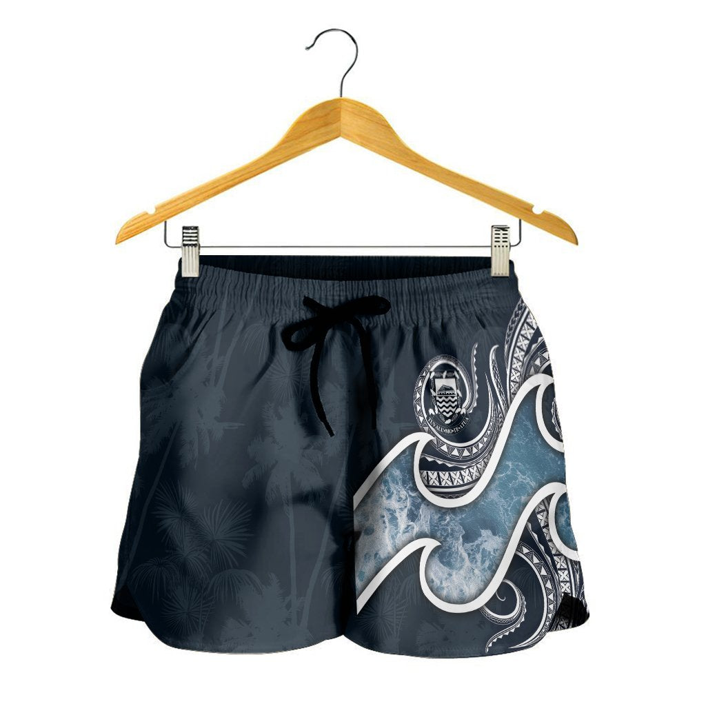 tuvalu-polynesian-womens-shorts-ocean-style