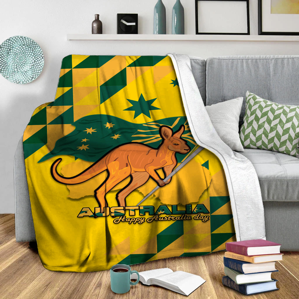 Australia Day Proud To Be Aussie Blanket - - Vibe Hoodie Shop