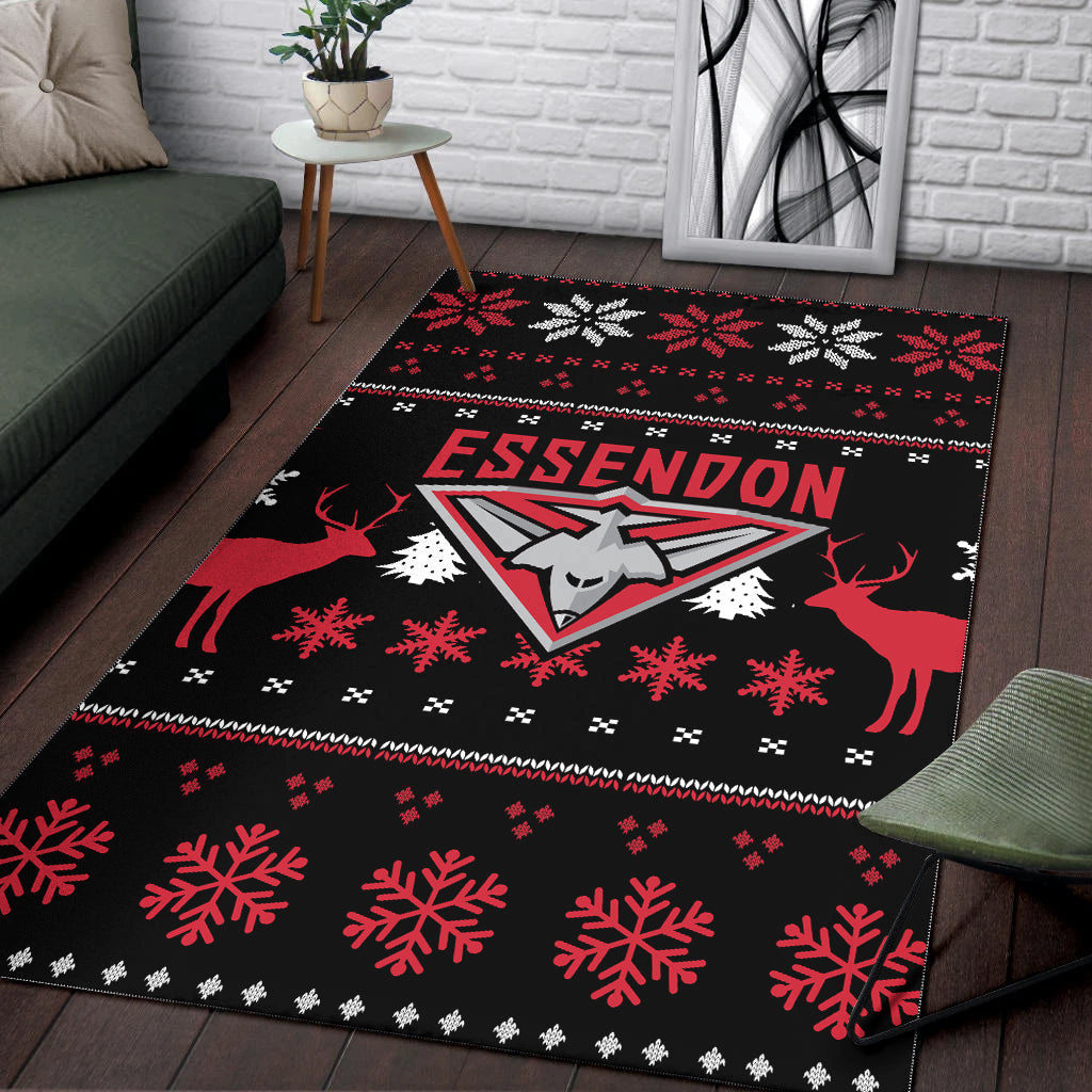 Essendon Area Rug - Christmas Ugly Style - - Vibe Hoodie Shop