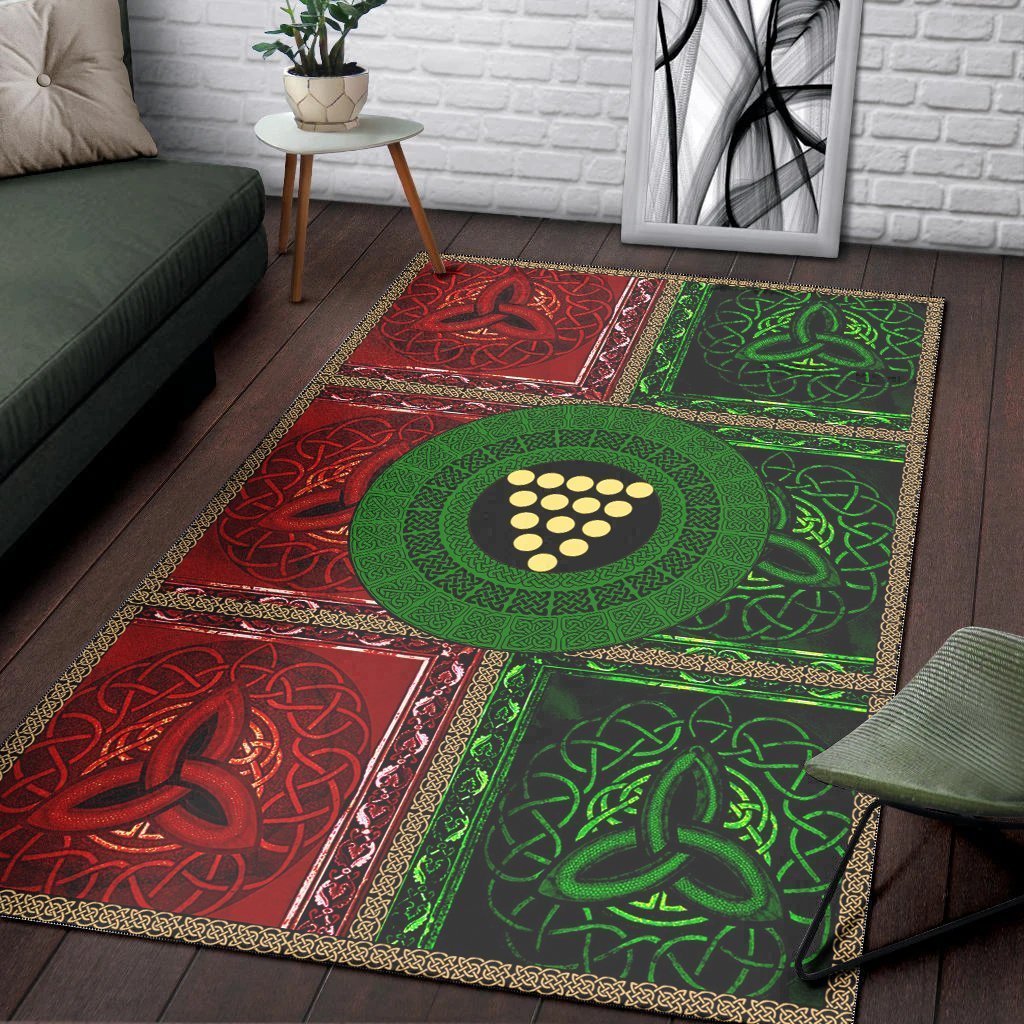 VibeHoodie Area Rug - Cornwall Circle Celtic - Vibe Hoodie Shop