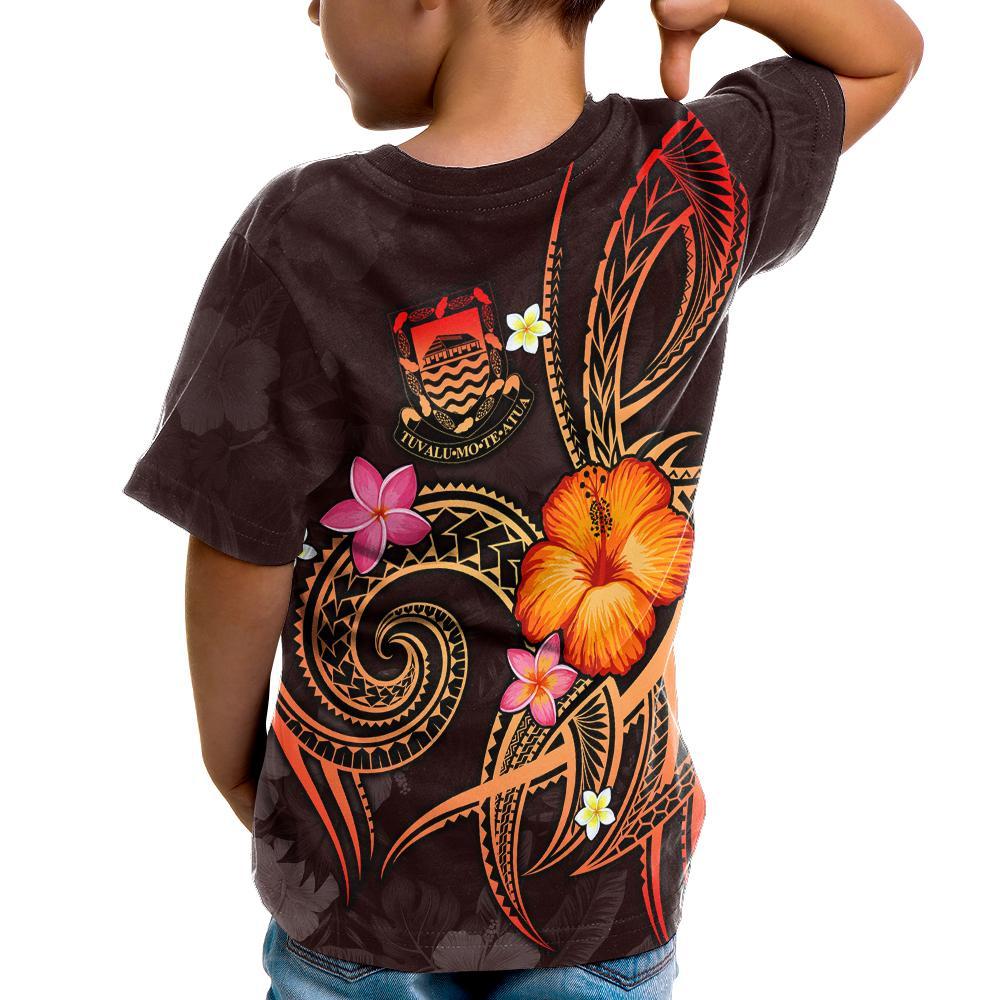 Tuvalu Polynesian T shirt - Legend of Tuvalu (Red) - Vibe Hoodie Shop