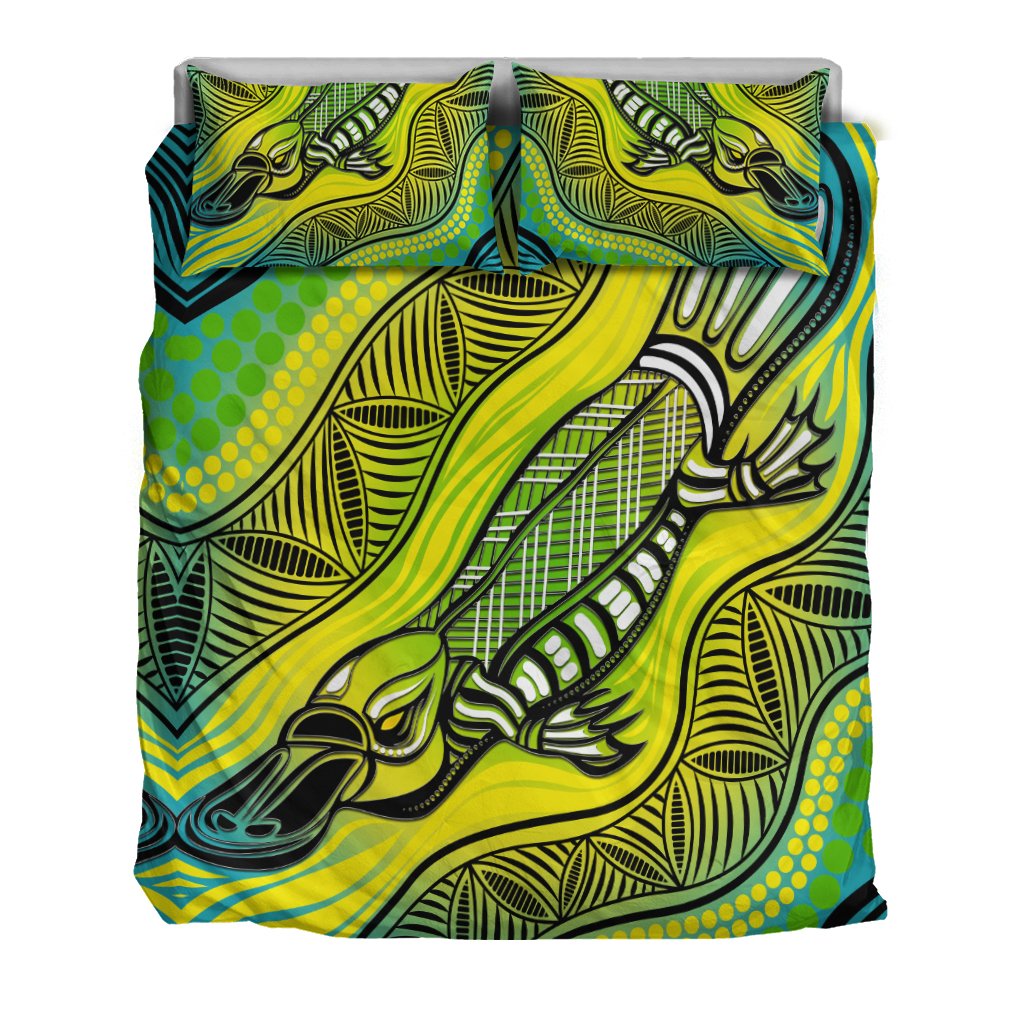 Bedding Set - Aboriginal Platypus - Vibe Hoodie Shop