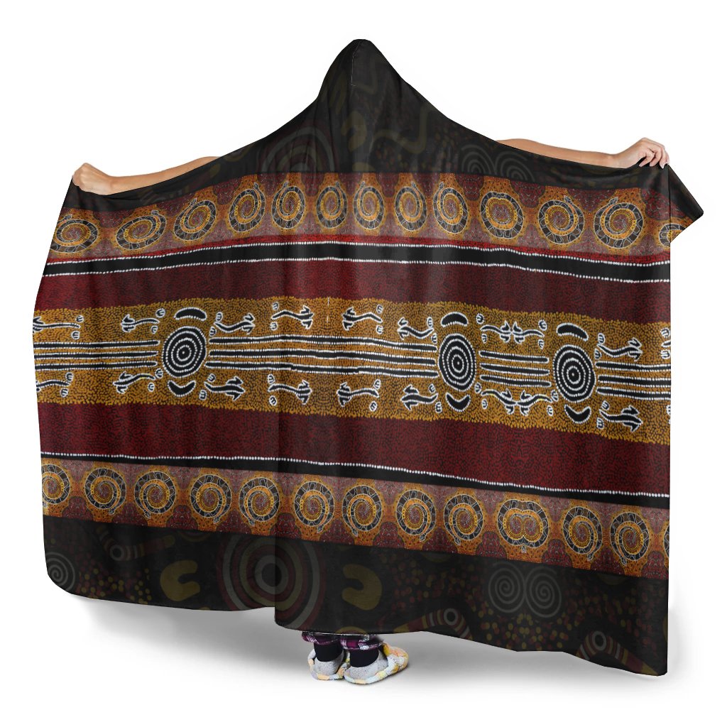 aboriginal-pattern-hoodie-blanket
