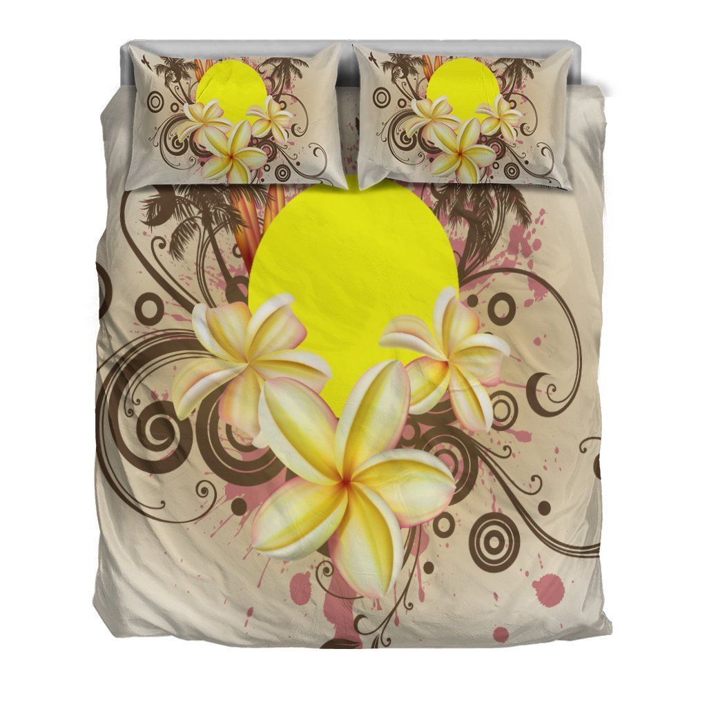 Palau Polynesian Bedding Set - Summer Tropical - Vibe Hoodie Shop