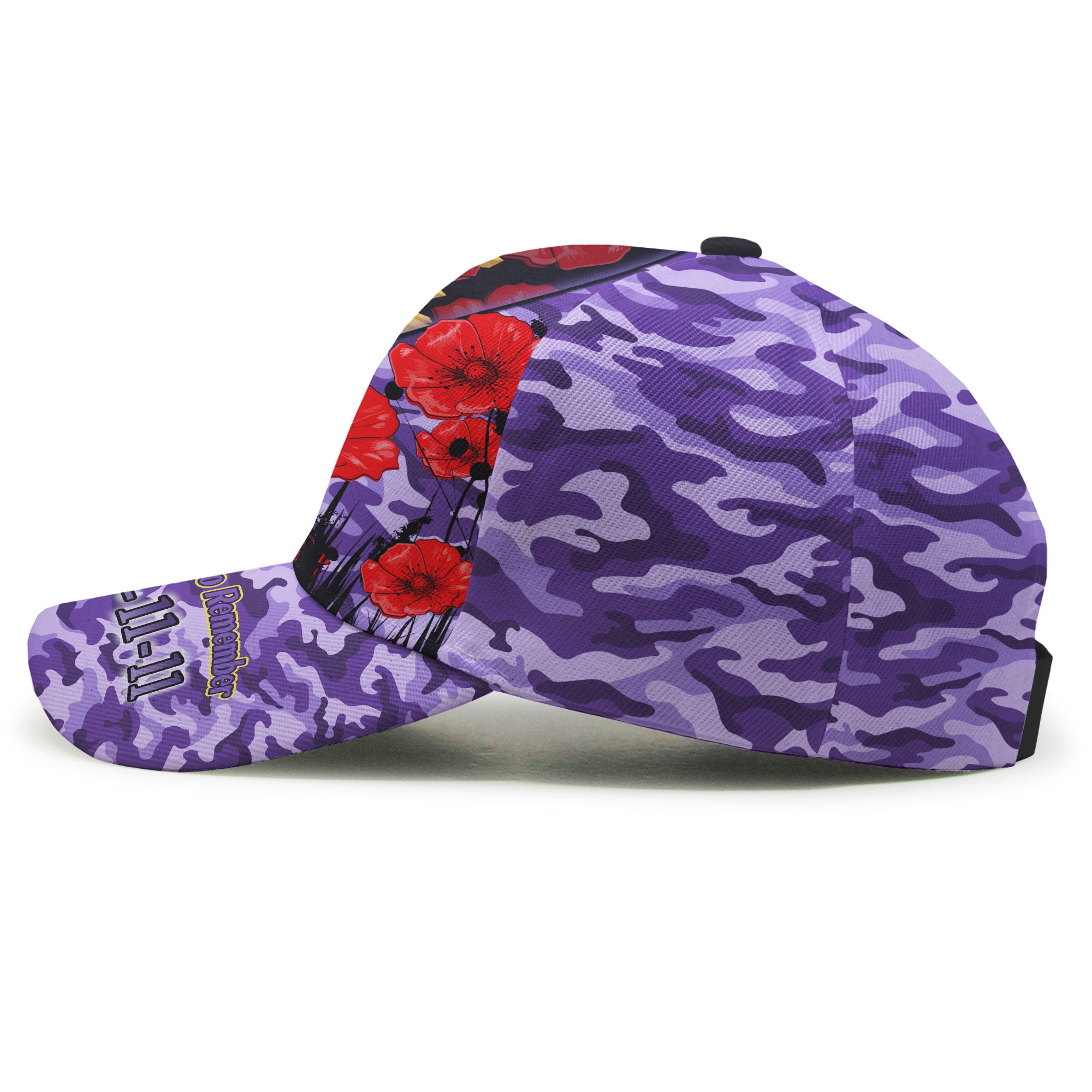 Storm Rugby Cap - Custom Remembrance Day PAUSE TO REMEMBER Cap - Vibe Hoodie Shop