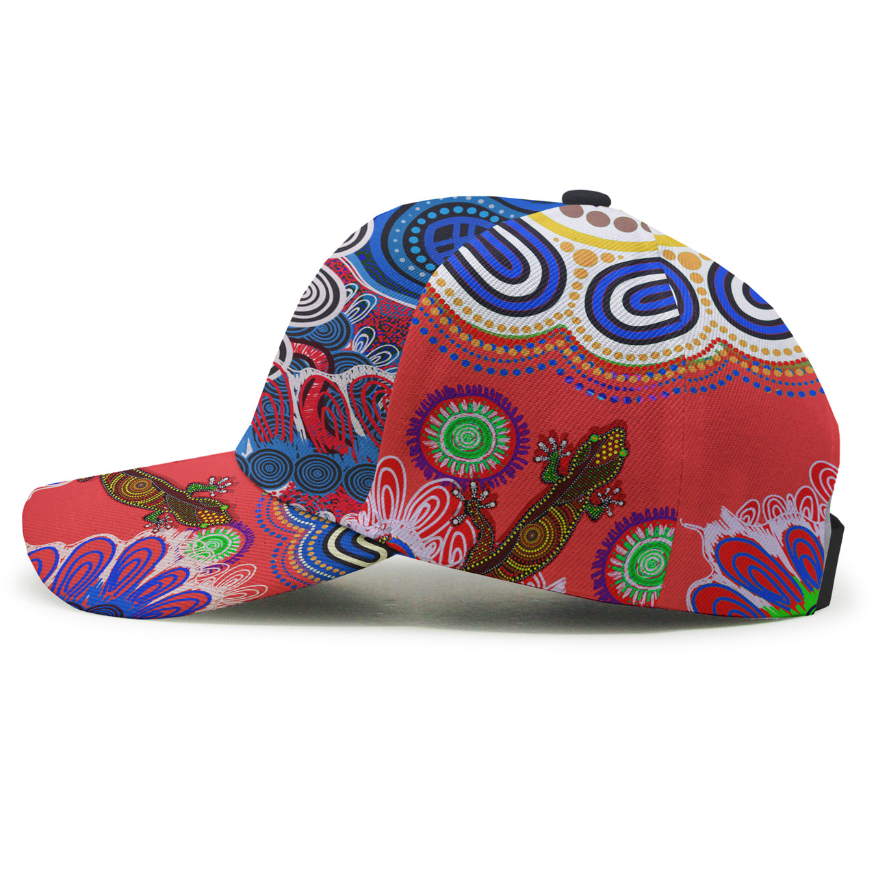 Roosters Indigenous Rugby Custom Cap - Protection Under the Sun RLT13 - Vibe Hoodie Shop