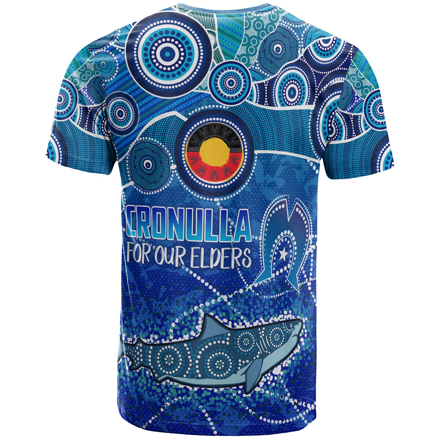 Australia Cronulla NAIDOC Week 2023 T-shirt - Custom For Our Elders T-shirt - Vibe Hoodie Shop