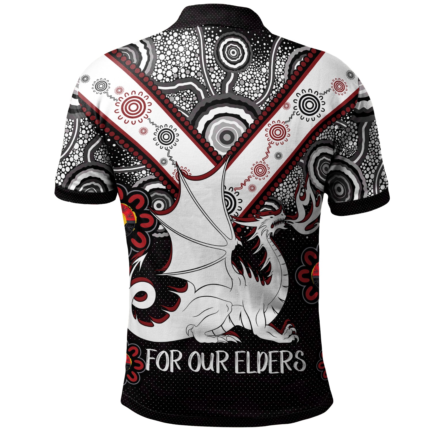 Australia Illawarra and St George NAIDOC Week 2023 Polo Shirt - Custom For Our Elders Polo Shirt - Vibe Hoodie Shop