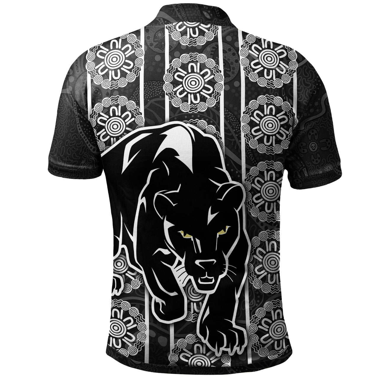 Panthers Polo Shirts - Custom Indigenous Panthers Polo Shirt RLT13 - Vibe Hoodie Shop