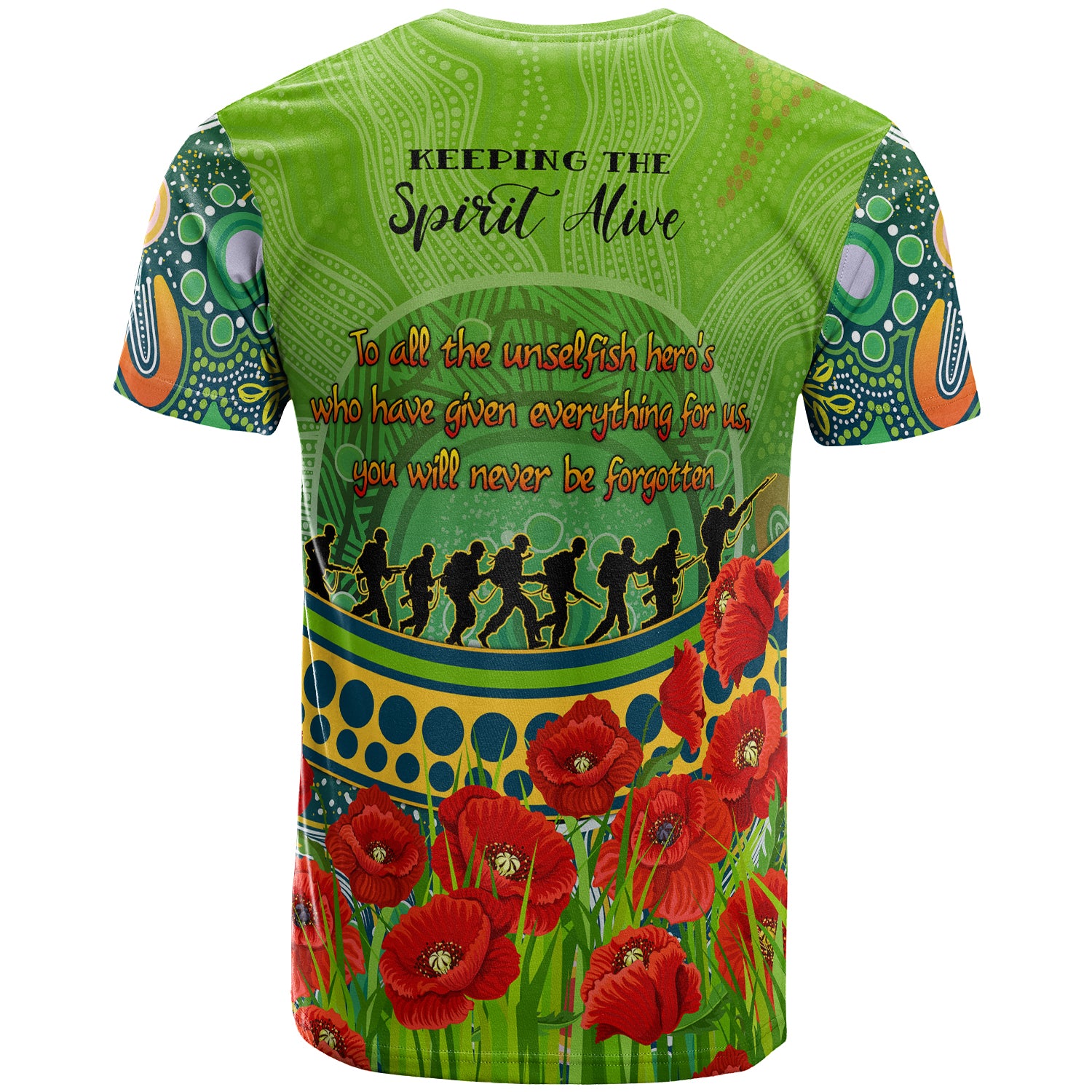 Australia Parramatta Anzac T-shirt - Custom To All The Unselfish Heroes T-shirt - Vibe Hoodie Shop