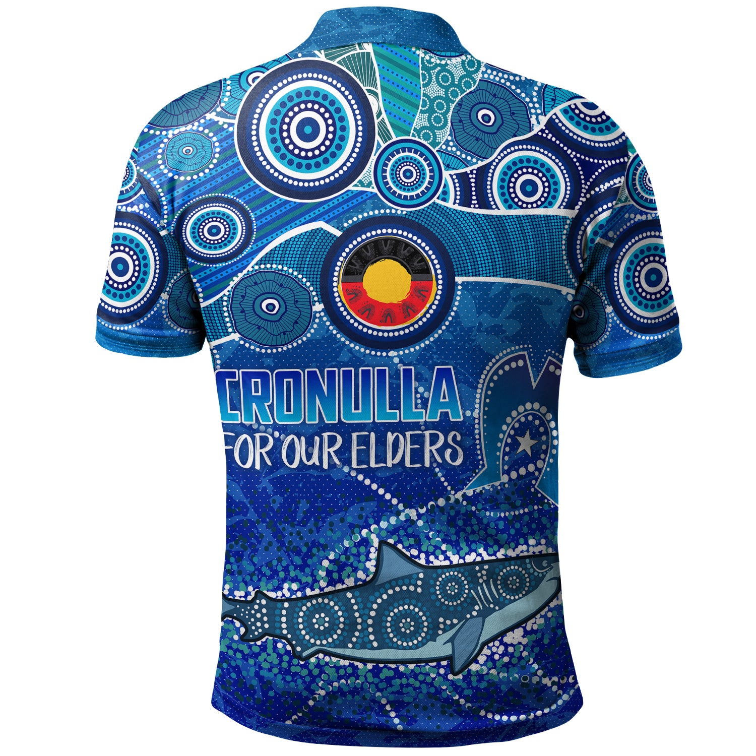 Australia Cronulla NAIDOC Week 2023 Polo Shirt - Custom For Our Elders Polo Shirt - Vibe Hoodie Shop