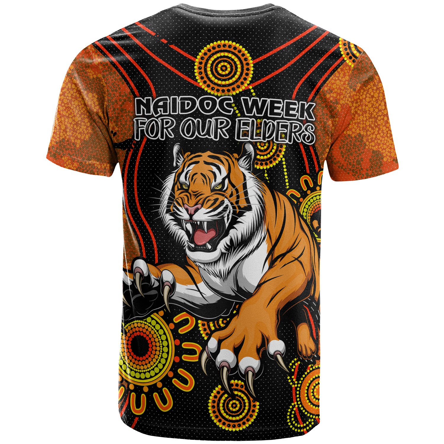 Australia South West Sydney NAIDOC Week 2023 T-shirt - Custom The West For Our Elders T-shirt - Vibe Hoodie Shop