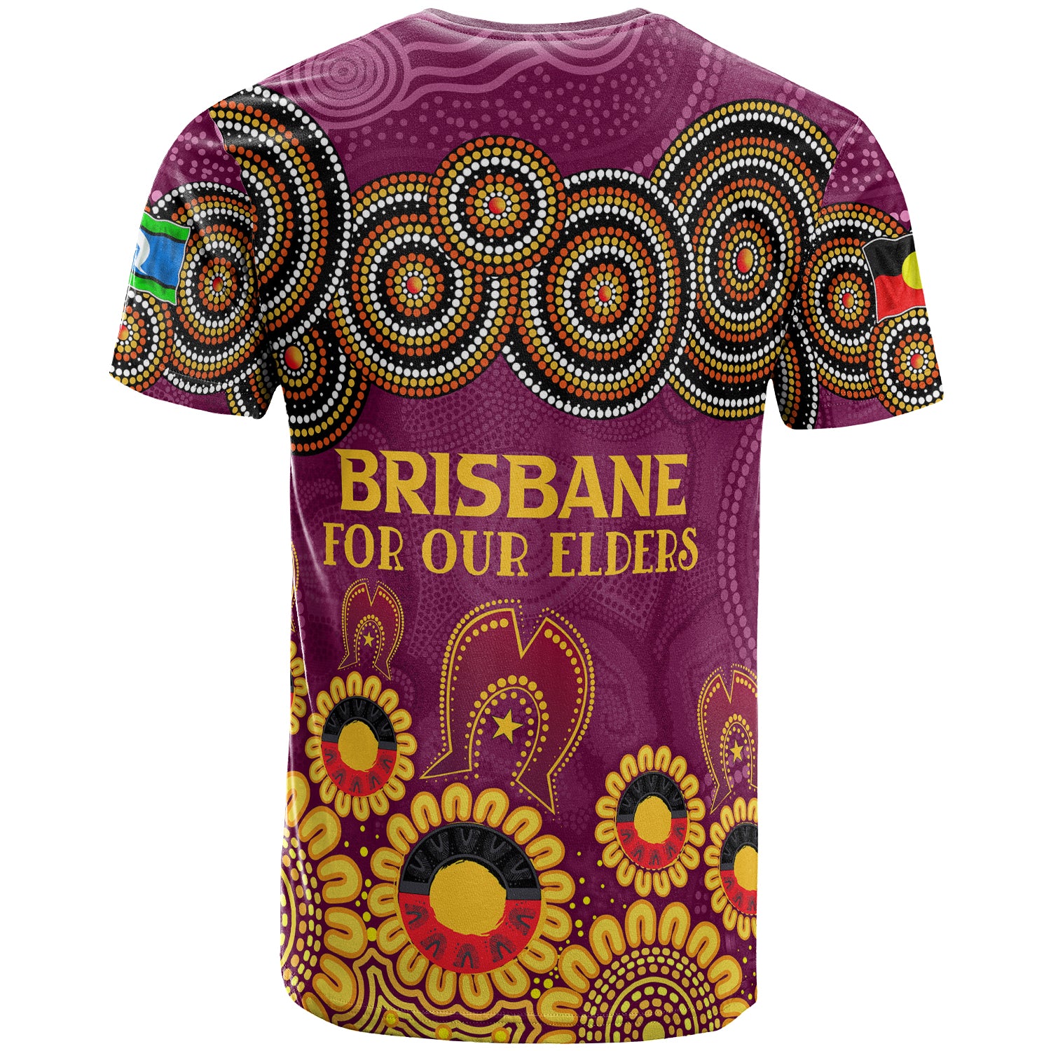 Australia Brisbane NAIDOC Week 2023 T-shirt - Custom Brisbane For Our Elders T-shirt - Vibe Hoodie Shop