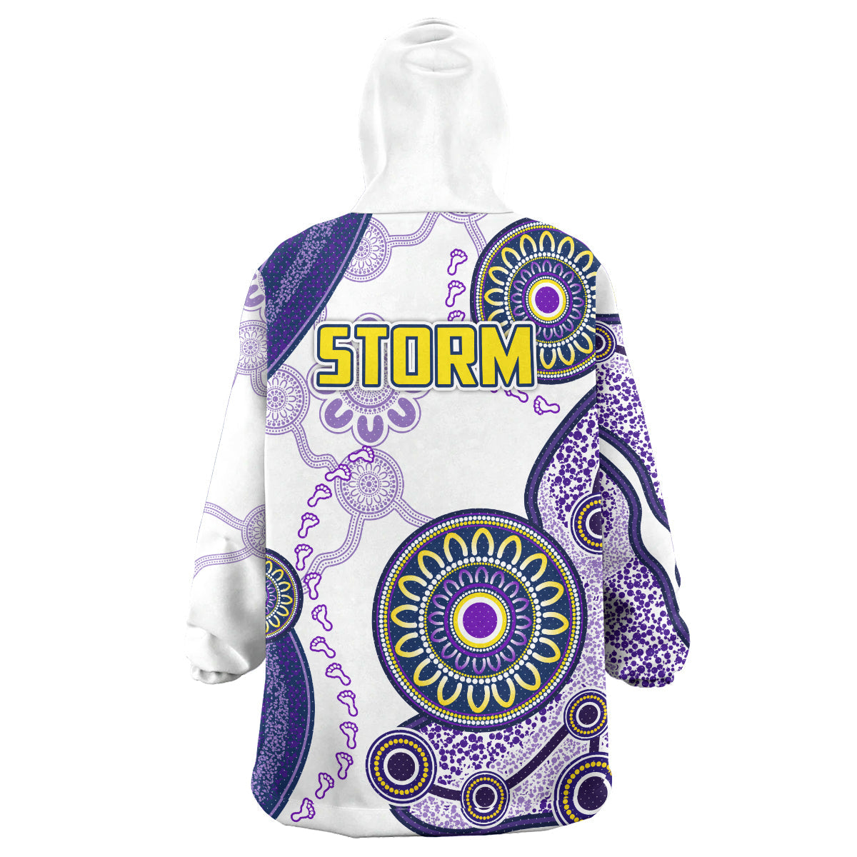 Storm Rugby Snug Hoodie - Super Storms Wearable Blanket Hoodie RLT14 - Vibe Hoodie Shop