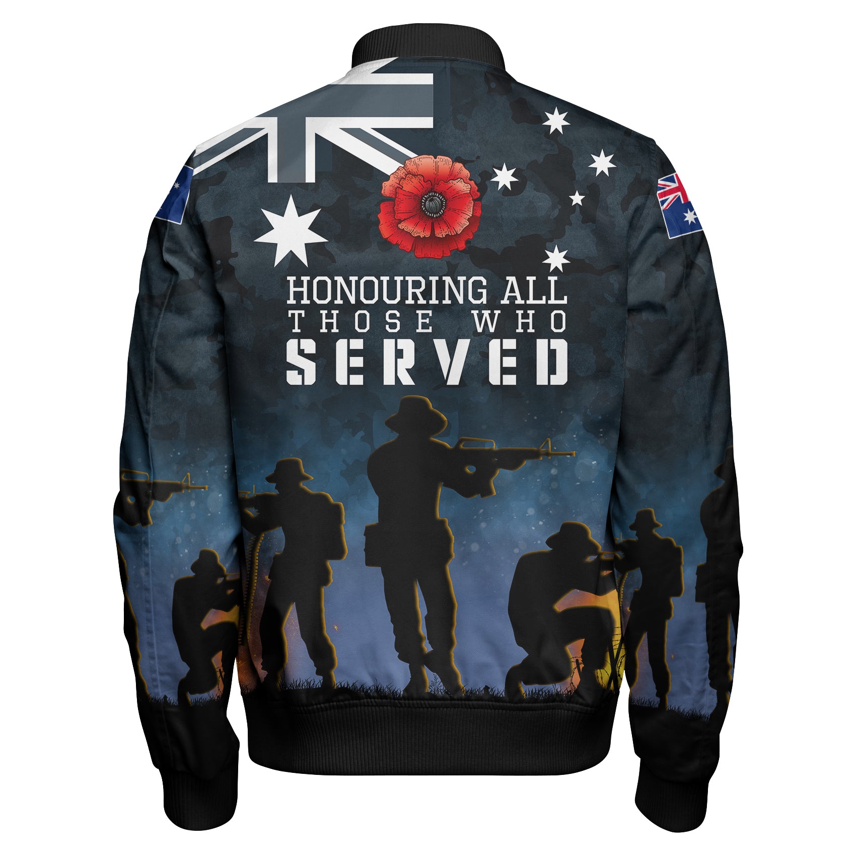 australia-anzac-sleeve-zip-bomber-jacket-honouring-all-those-who-served-sleeve-zip-bomber-jacket