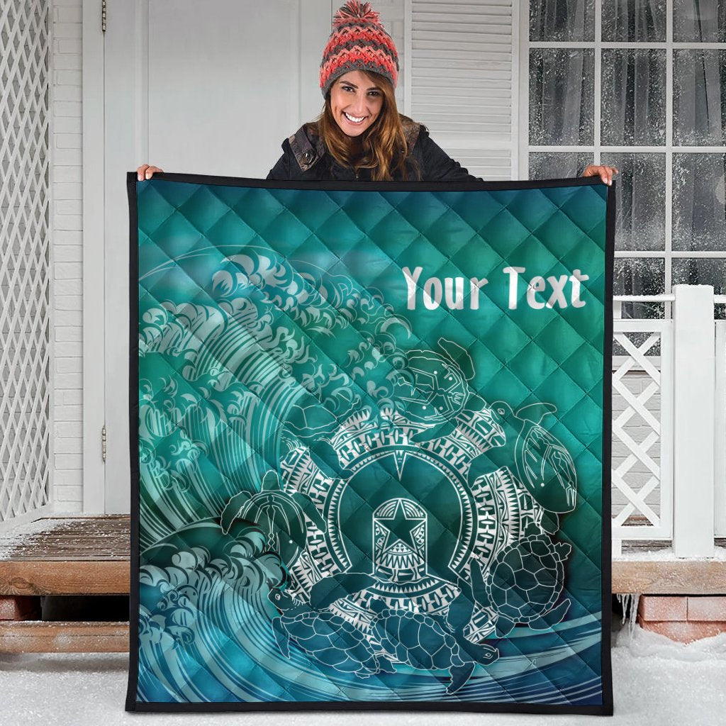 Custom Aboriginal Premium Quilt, Torres Strait Islands in Wave - Vibe Hoodie Shop