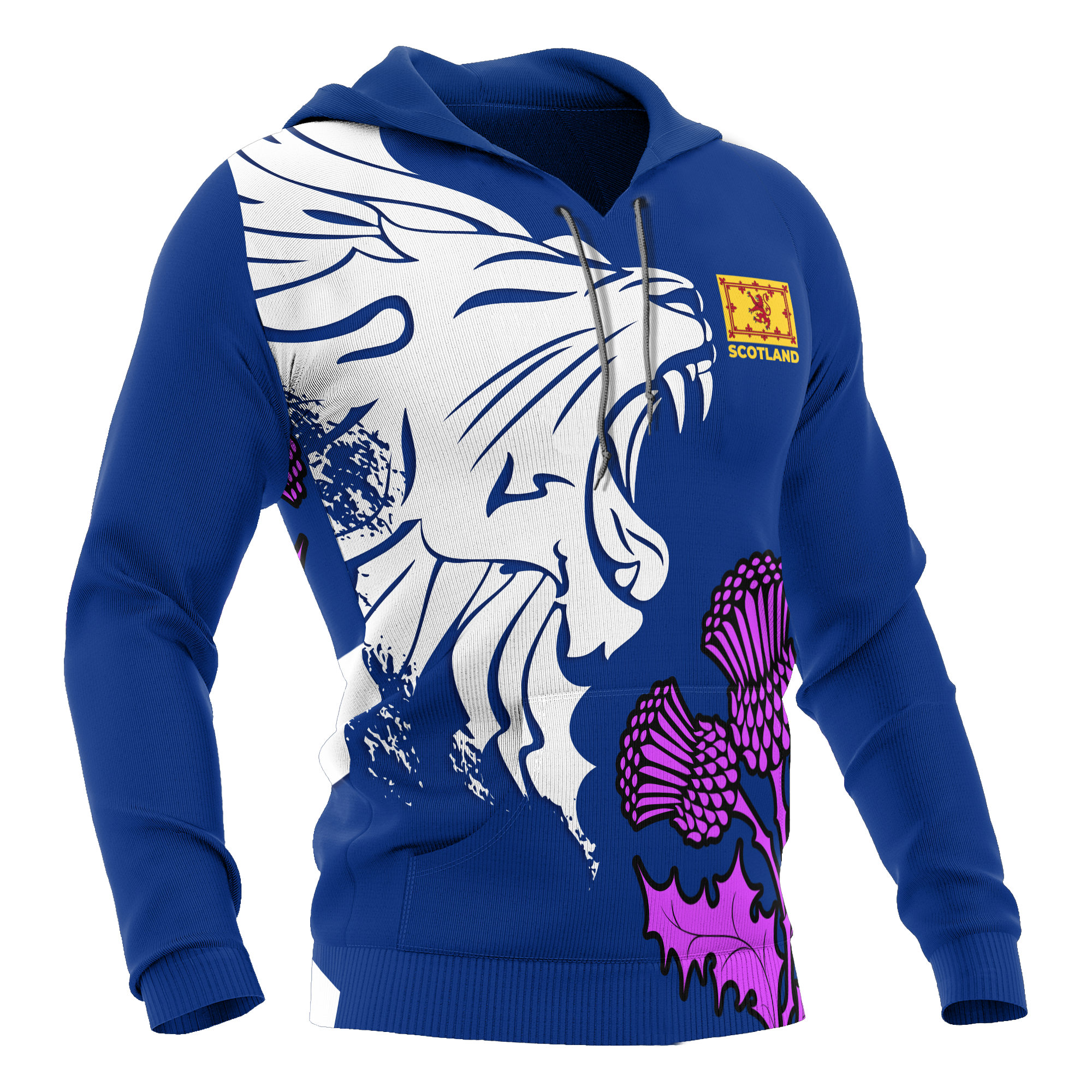 Scotland Hoodie - Scottish Lion - Vibe Hoodie Shop