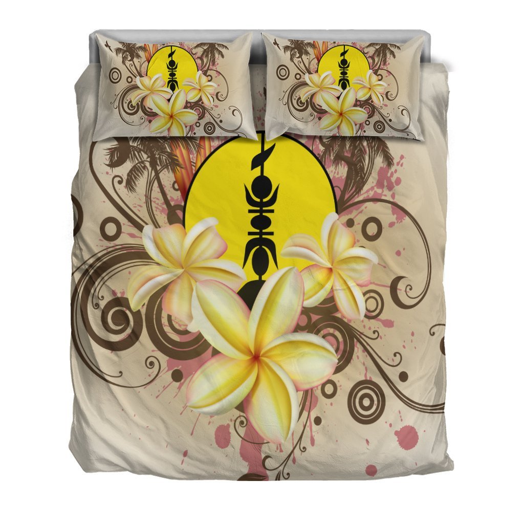 New Caledonia Polynesian Bedding Set - Summer Tropical - Vibe Hoodie Shop