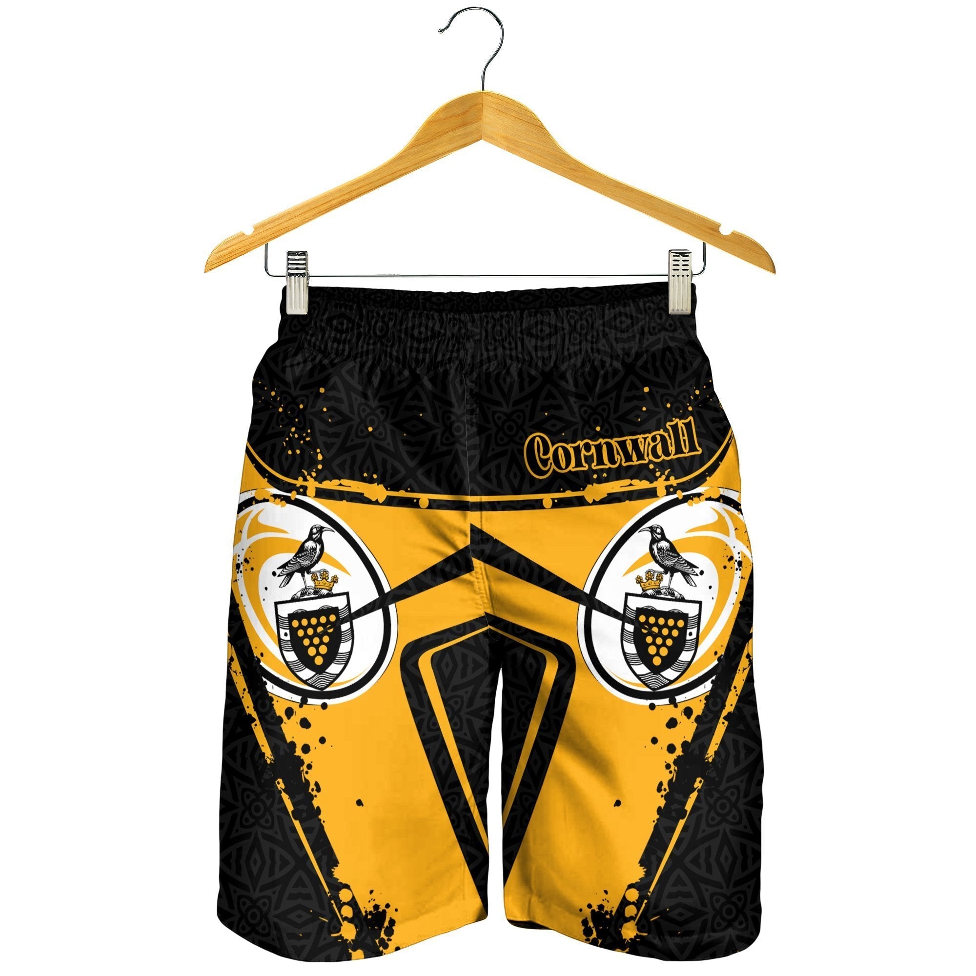 Cornwall Rugby Men's Short - Cornish Rugby - Vibe Hoodie Shop