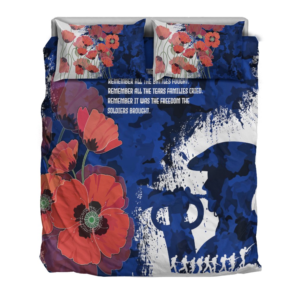 Custom ANZAC Bedding Set - ANZAC Day 2021 - Vibe Hoodie Shop